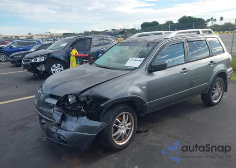 2006 Mitsubishi Outlander Se из США, поврежденный, VIN JA4LX41F06U013927